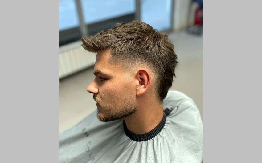 Burst Fade Mohawk