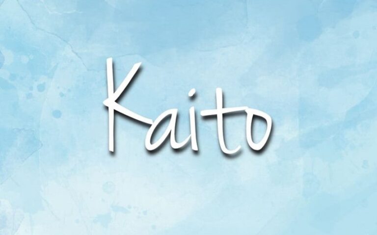 meaning of the name kaito in japanese