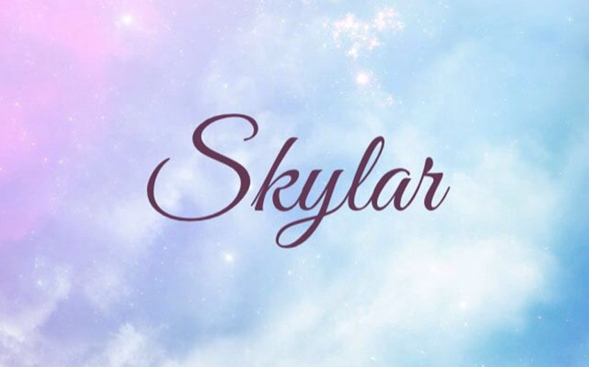 skylar name meaning bible