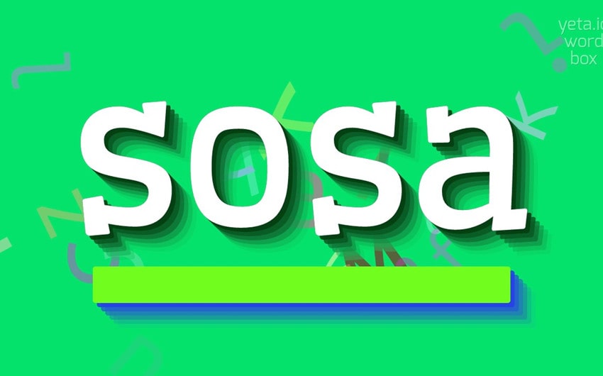 sosa name meaning