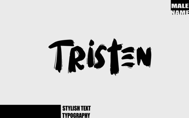 tristen name meaning bible